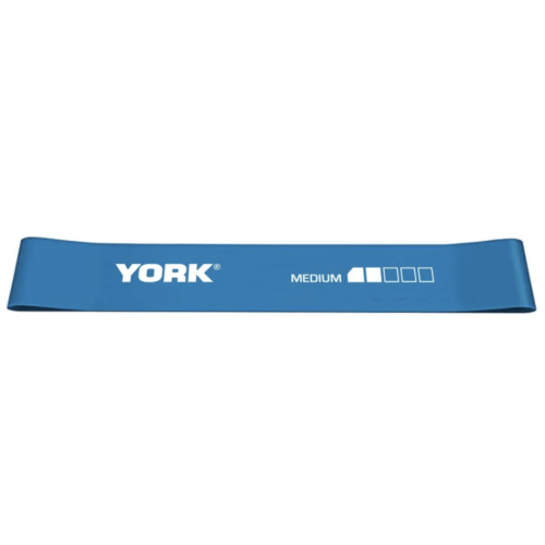 Резинка для фитнеса  York Medium, синий #Y-80451 - фото №3